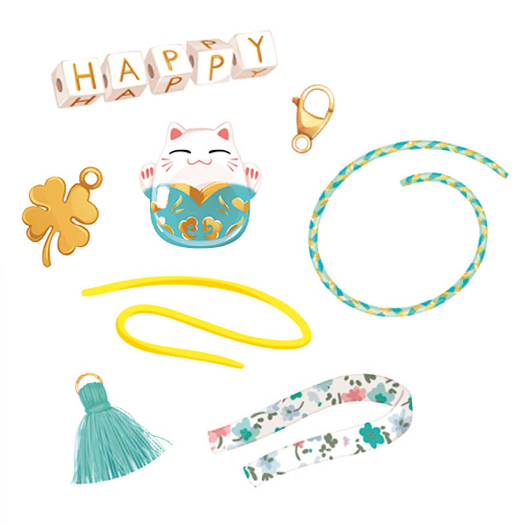 Auzou DIY-armbånd, Jewellery Factory - Kawaii lykkearmbånd