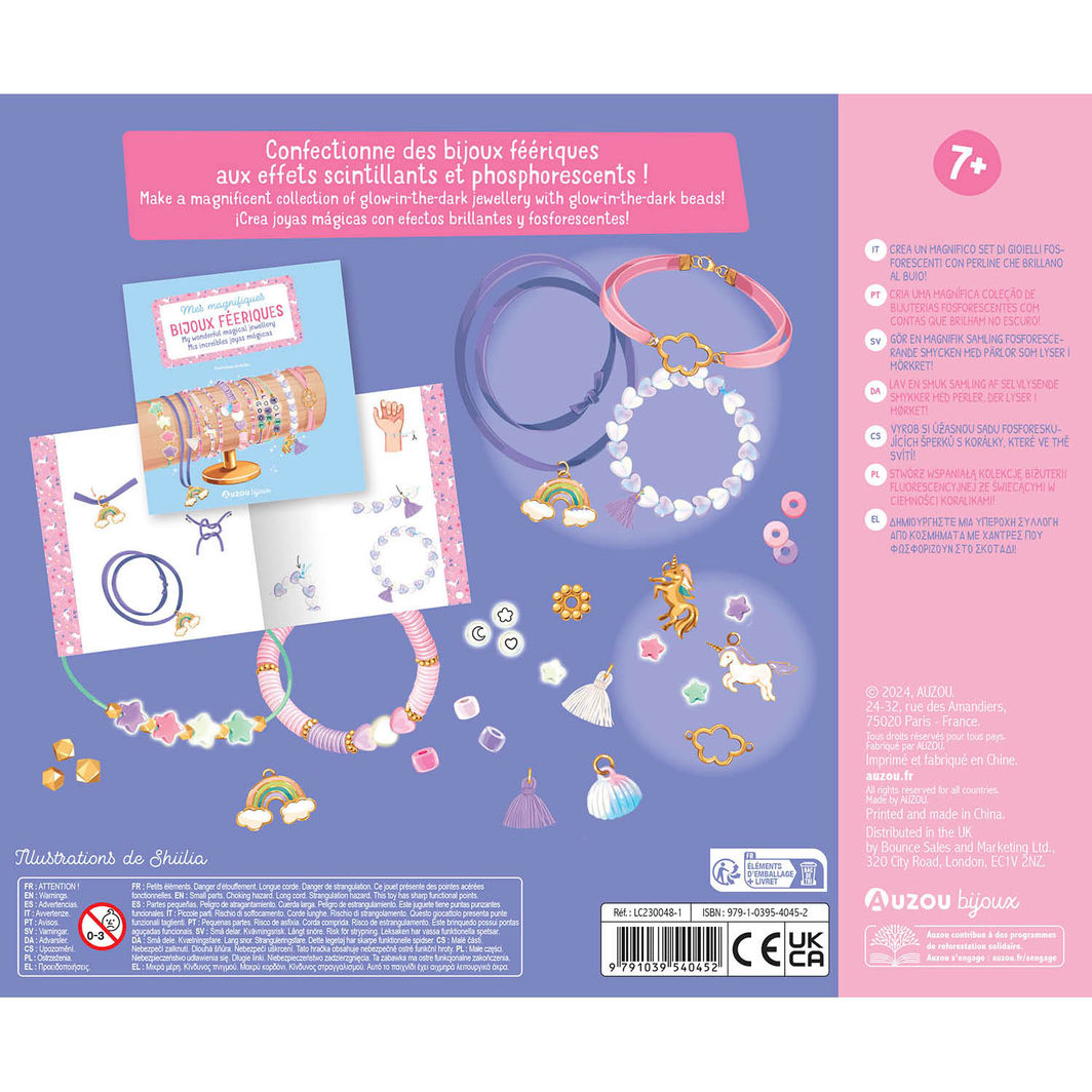 Auzou DIY armbånd, Jewellery Factory - Fortryllende armbånd