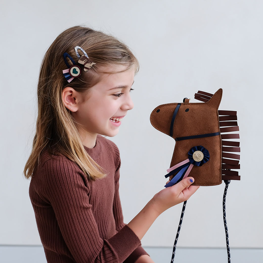 Mimi & Lula – Skulderveske med rem – Horse fra Horse and Hound