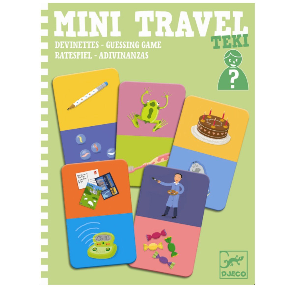 Djeco reisespill, Mini Travel - Teki