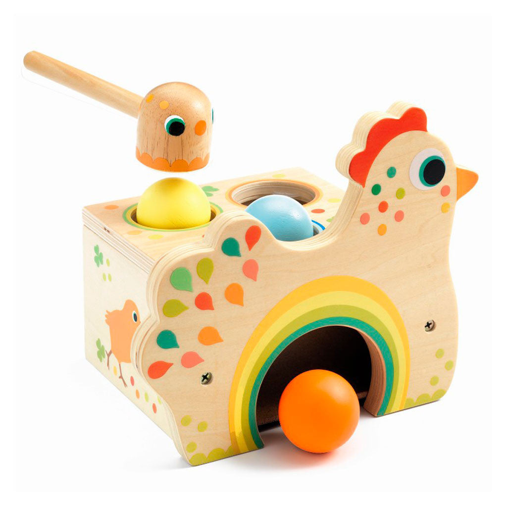 Djeco hammerspill i tre