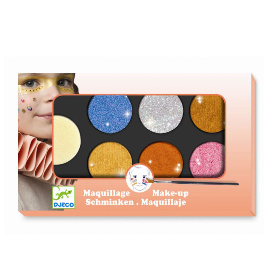 Djeco ansiktsmaling palett, Metallic