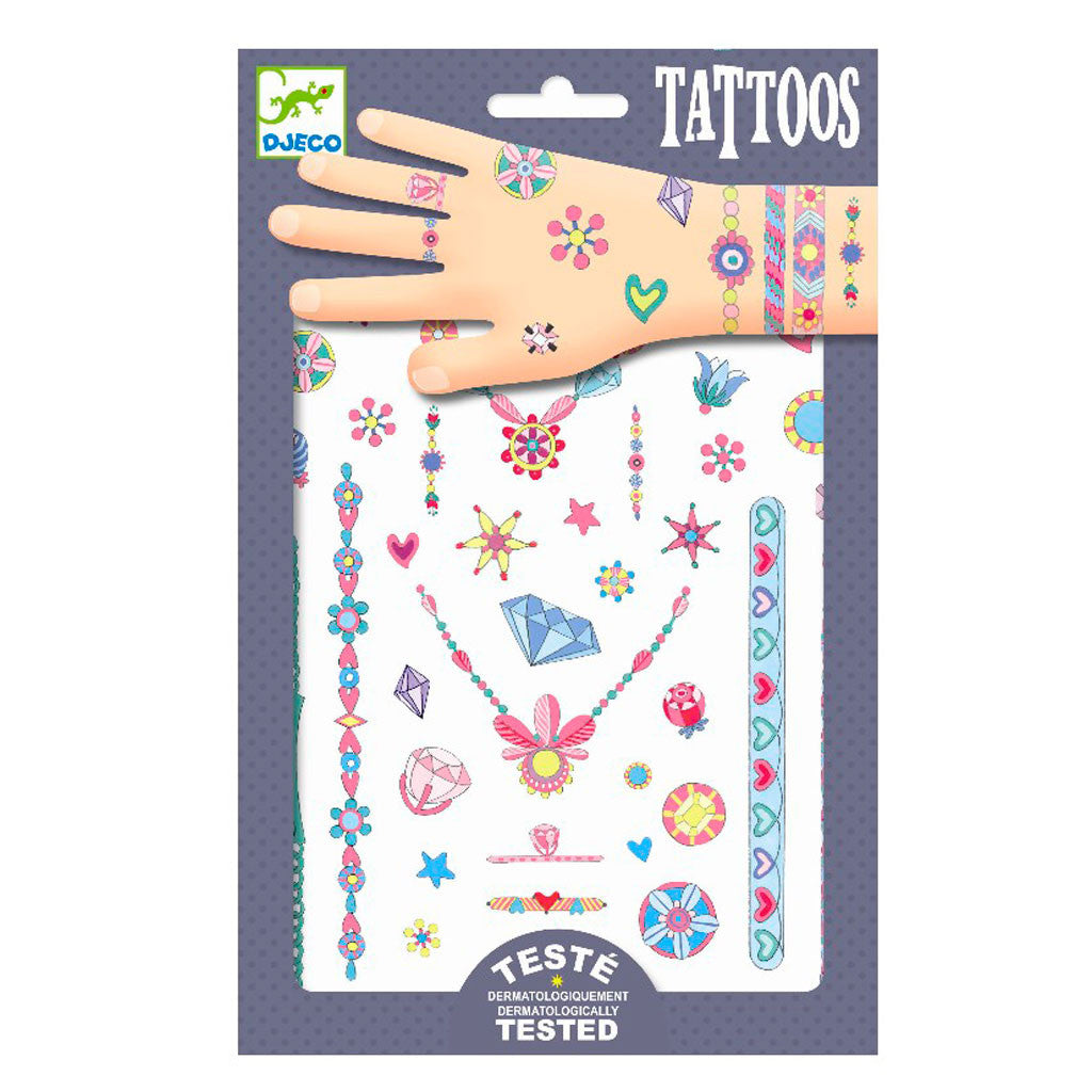 Djeco tatoveringer, Jennis smykker