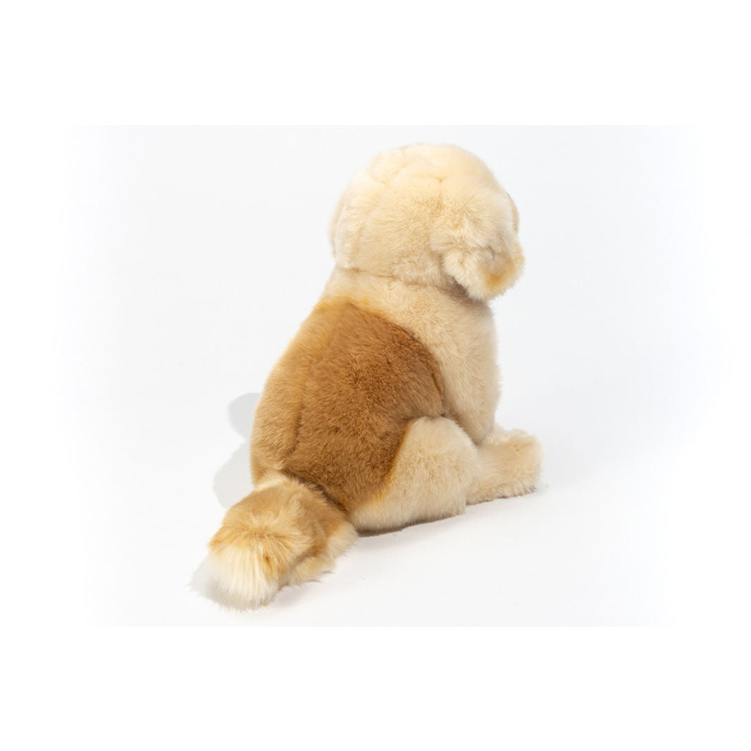 Teddy Hermann bamse, Sittende Golden Retriever - 25 cm