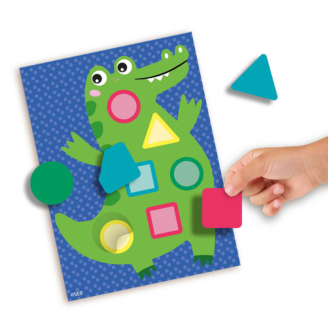 SES Creative Mitt første kreative sett, Klistremerkemosaikk - Fra 1-4 år