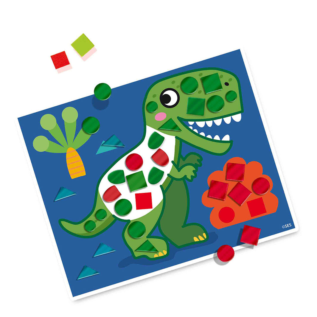 SES Creative Lær å lage mosaikk, Dinosaurer