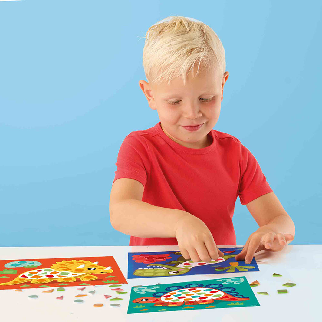 SES Creative Lær å lage mosaikk, Dinosaurer