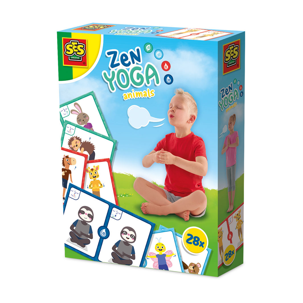 SES Creative, Dyreyoga - Zen produktbilledet showing æske og kort
