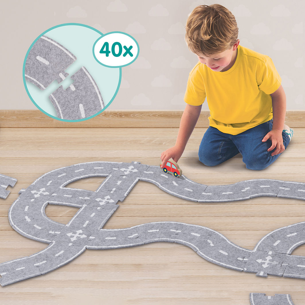 SES Creative, Filt veibane med bil – 40 deler