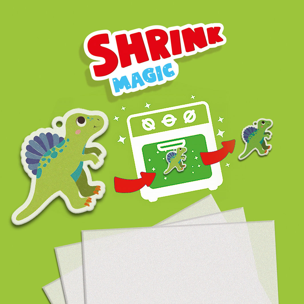 SES Creative Krympeplast, Dinosaur nøkkelringer