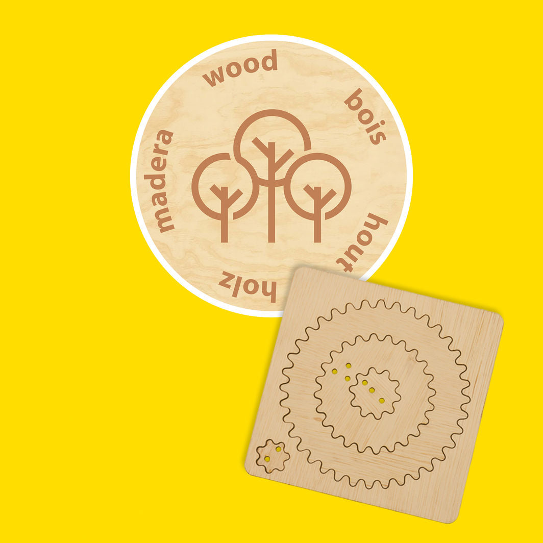 SES Creative Spiraltegningssett av tre