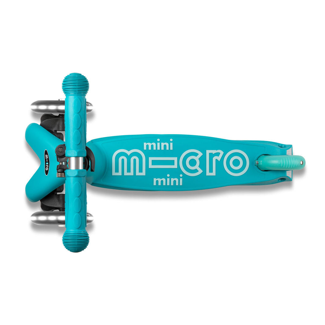 Micro Sparkesykkel, Mini Deluxe LED – Aqua