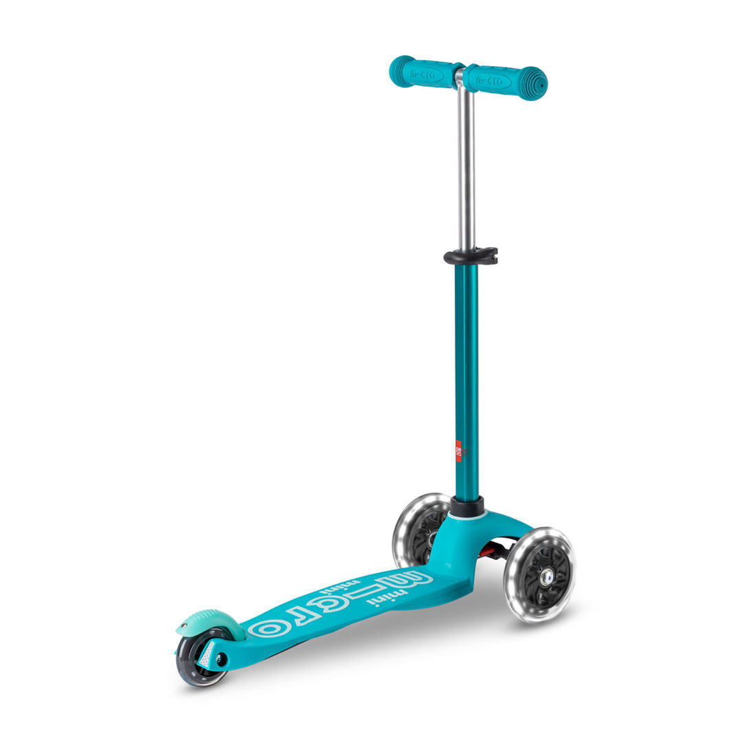 Micro Sparkesykkel, Mini Deluxe LED – Aqua