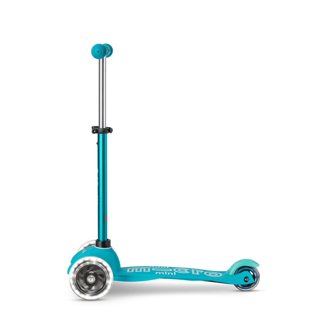 Micro Sparkesykkel, Mini Deluxe LED – Aqua