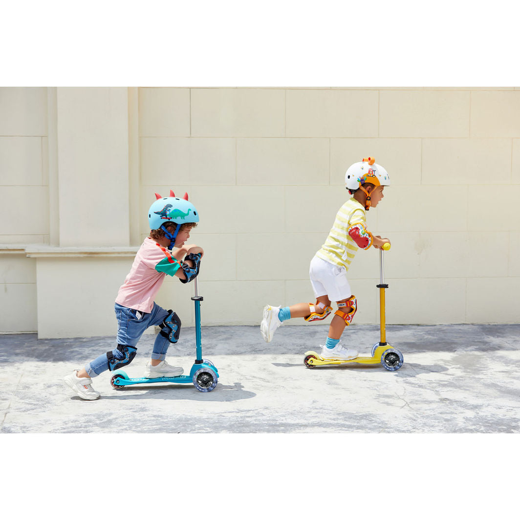 Micro Sparkesykkel, Mini Deluxe LED – Aqua