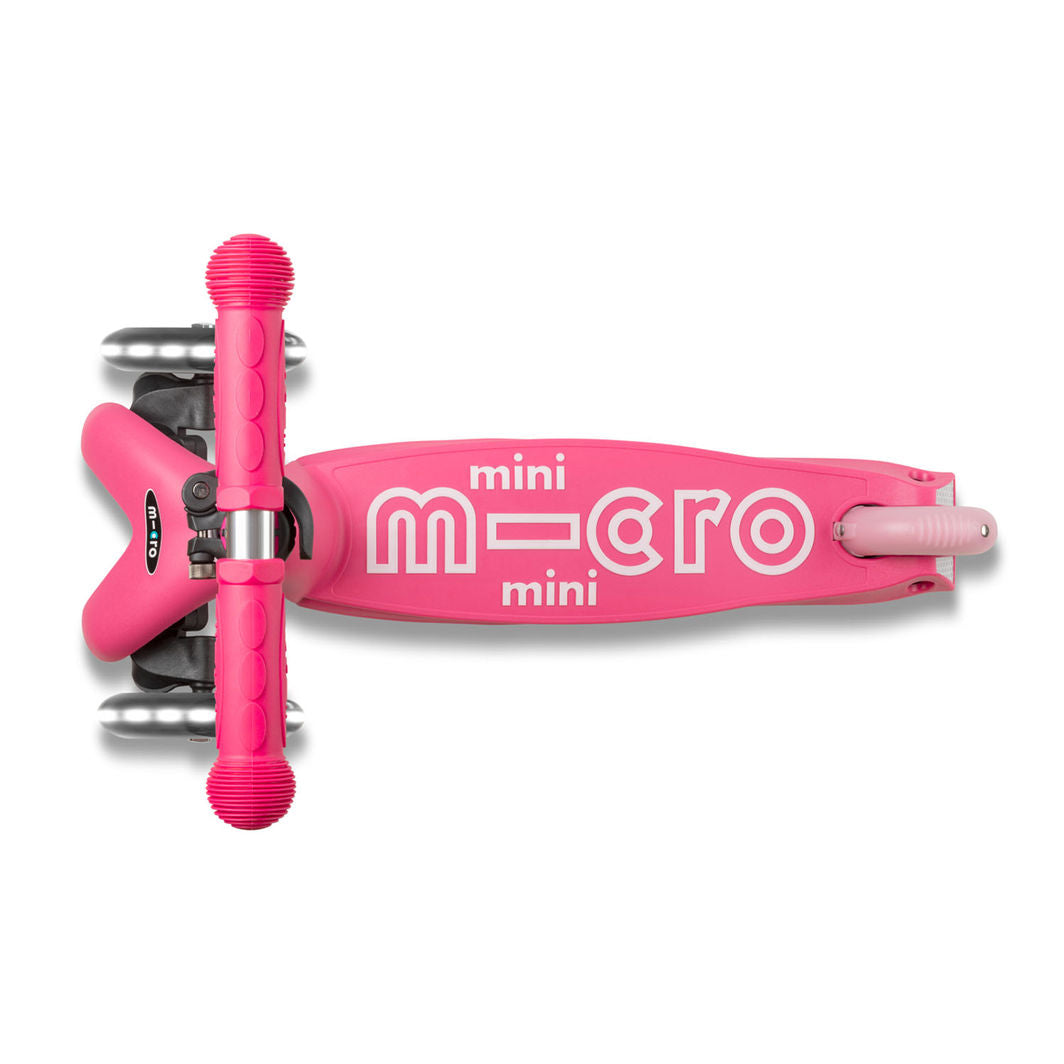 Micro Sparkesykkel, Mini Deluxe LED - Pink