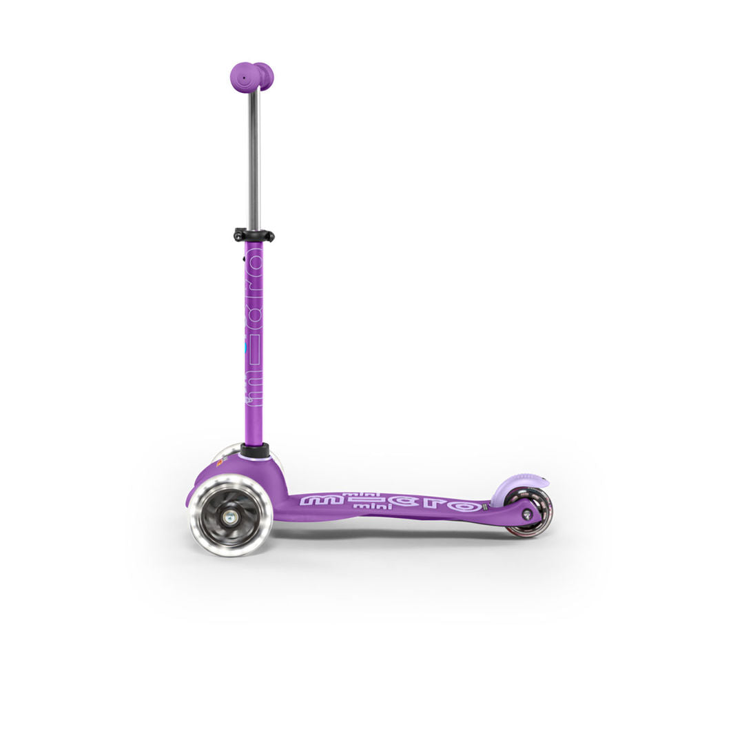 Micro Sparkesykkel, Mini Deluxe LED - Purple