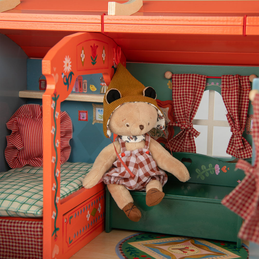 Moulin Roty Campingvogn med møbler, Les Minouchkas