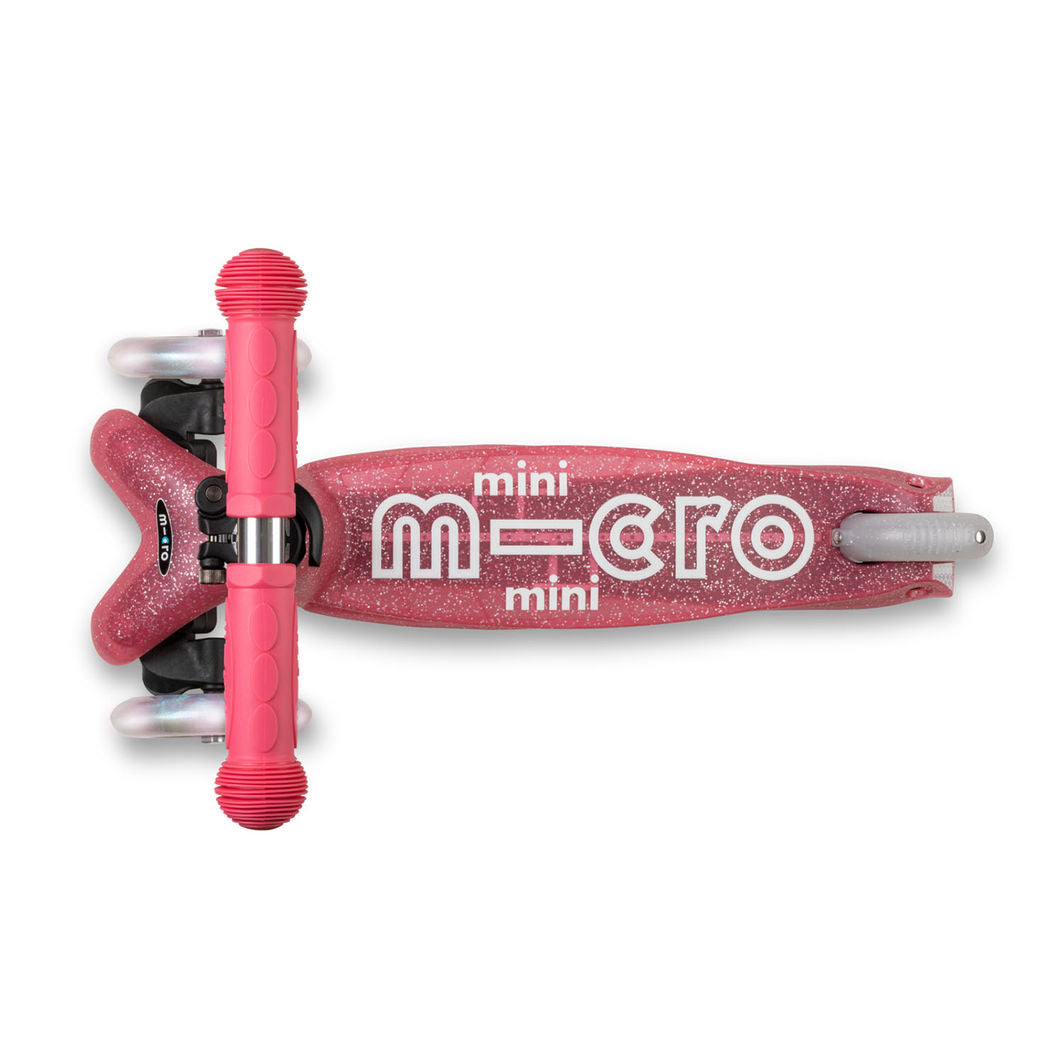 Micro Sparkesykkel, Mini Deluxe Fairy Glitter LED - Pink