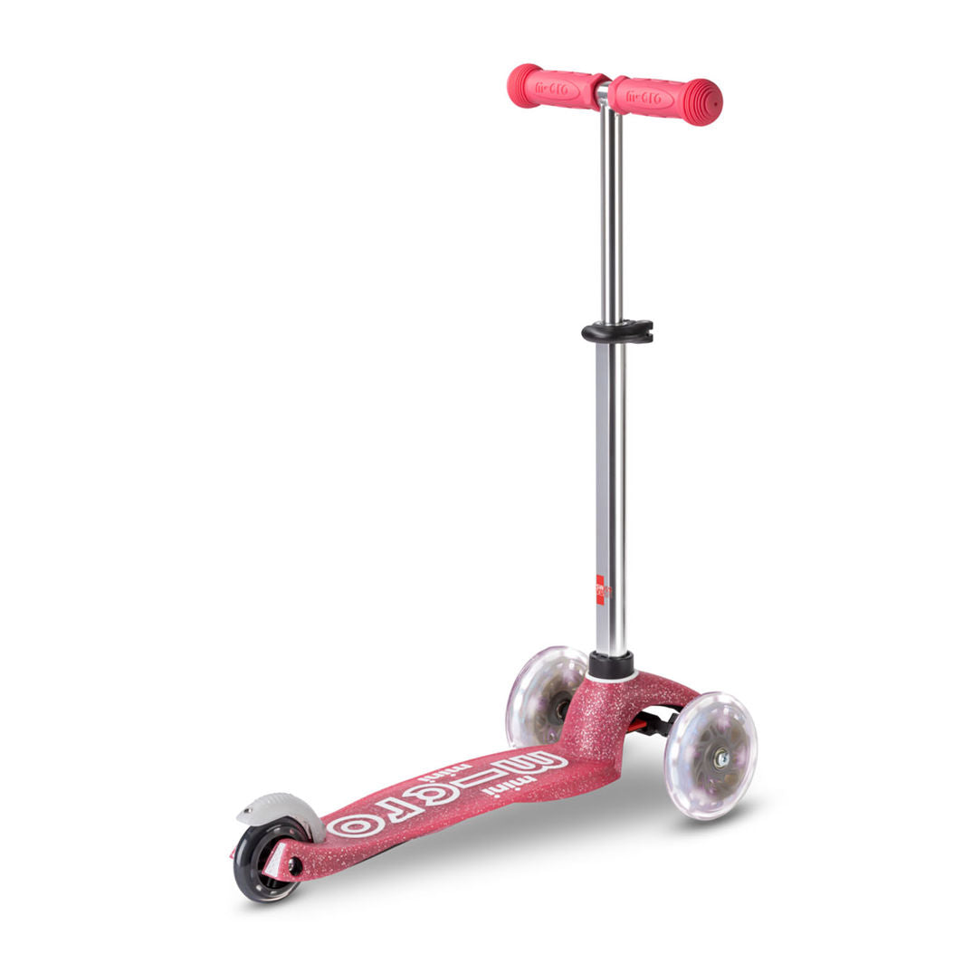 Micro Sparkesykkel, Mini Deluxe Fairy Glitter LED - Pink