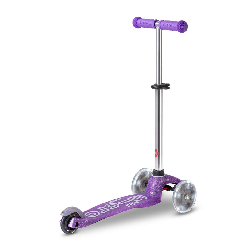 Micro Sparkesykkel, Mini Deluxe Fairy Glitter LED - Purple