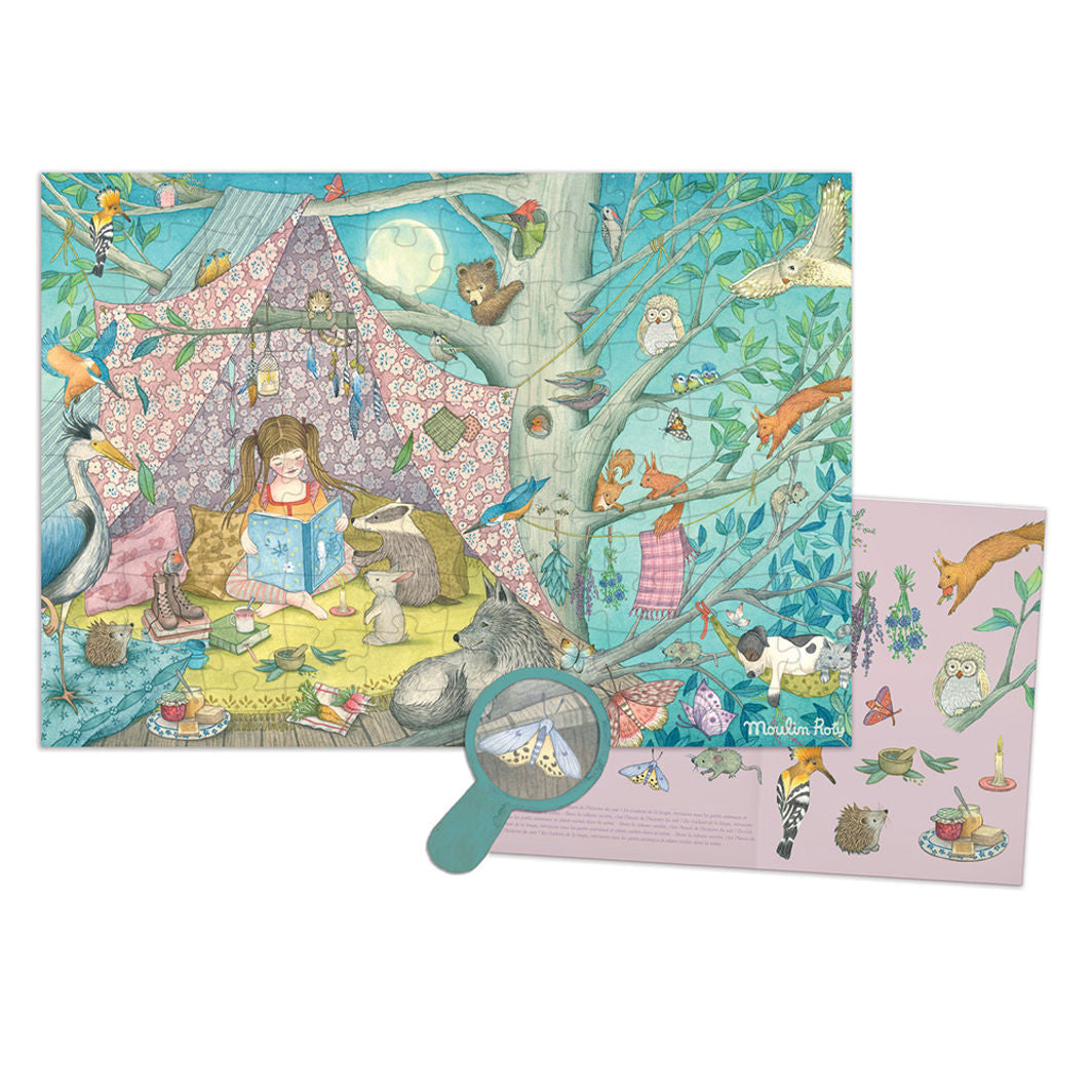 Moulin Roty, Puslespill 100 brikker, Den hemmelige hule – Les Rosalies