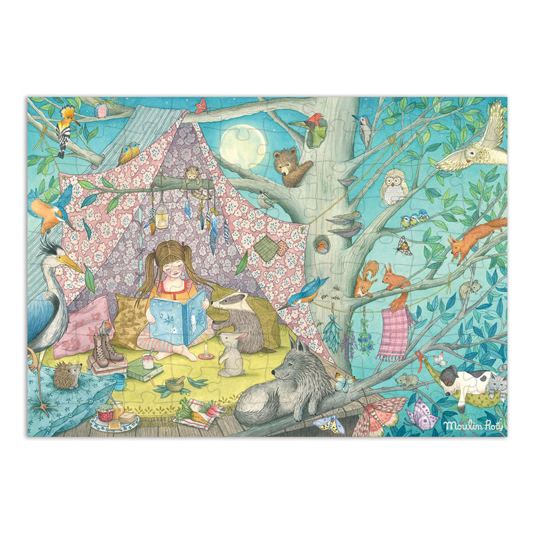 Moulin Roty, Puslespill 100 brikker, Den hemmelige hule – Les Rosalies