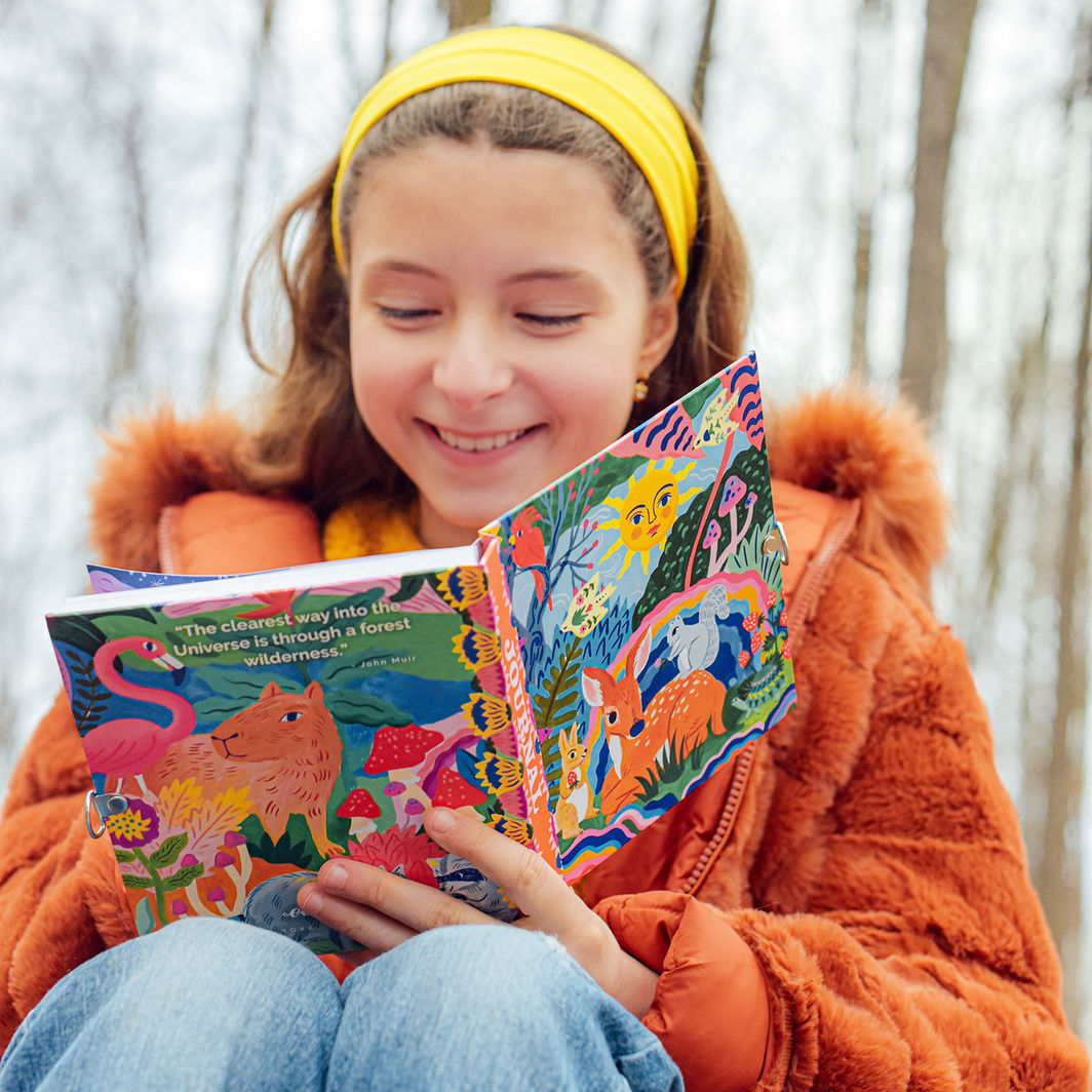 eeBoo Dagbok med lås, - Bambi