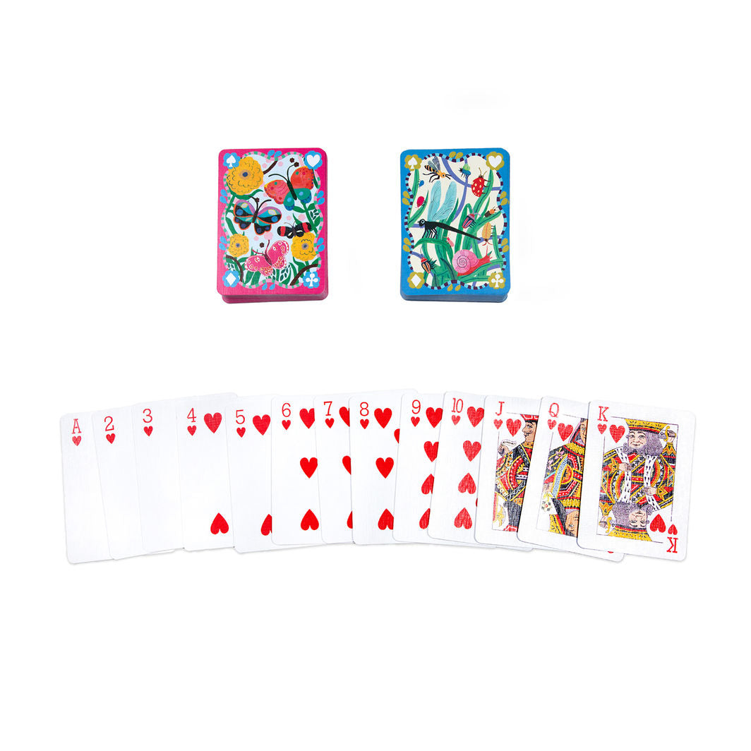 eeBoo Spillekort, Butterflies & Bugs – 2 modeller