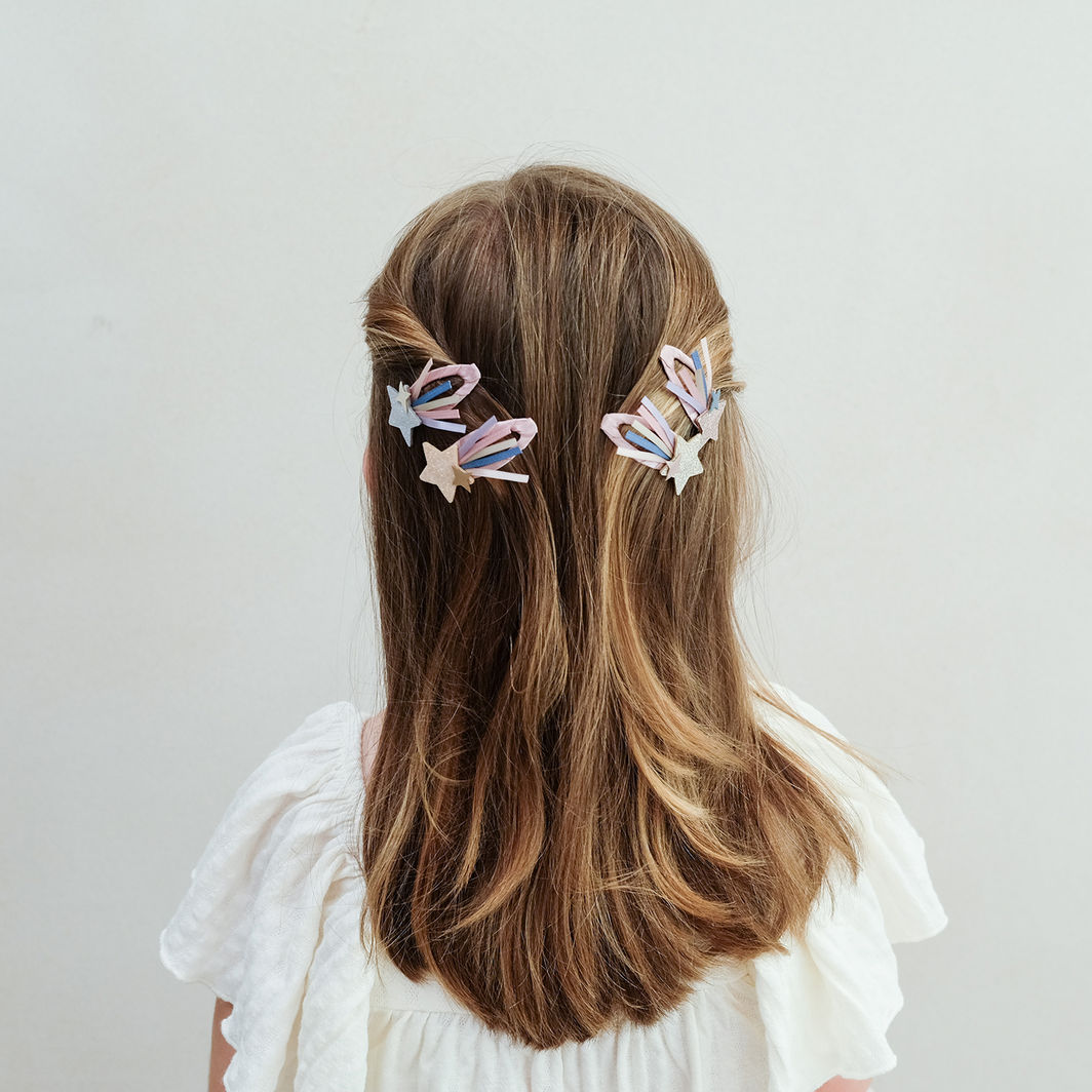 Mimi & Lula - 4 hårspenner - Star Trail Celeste