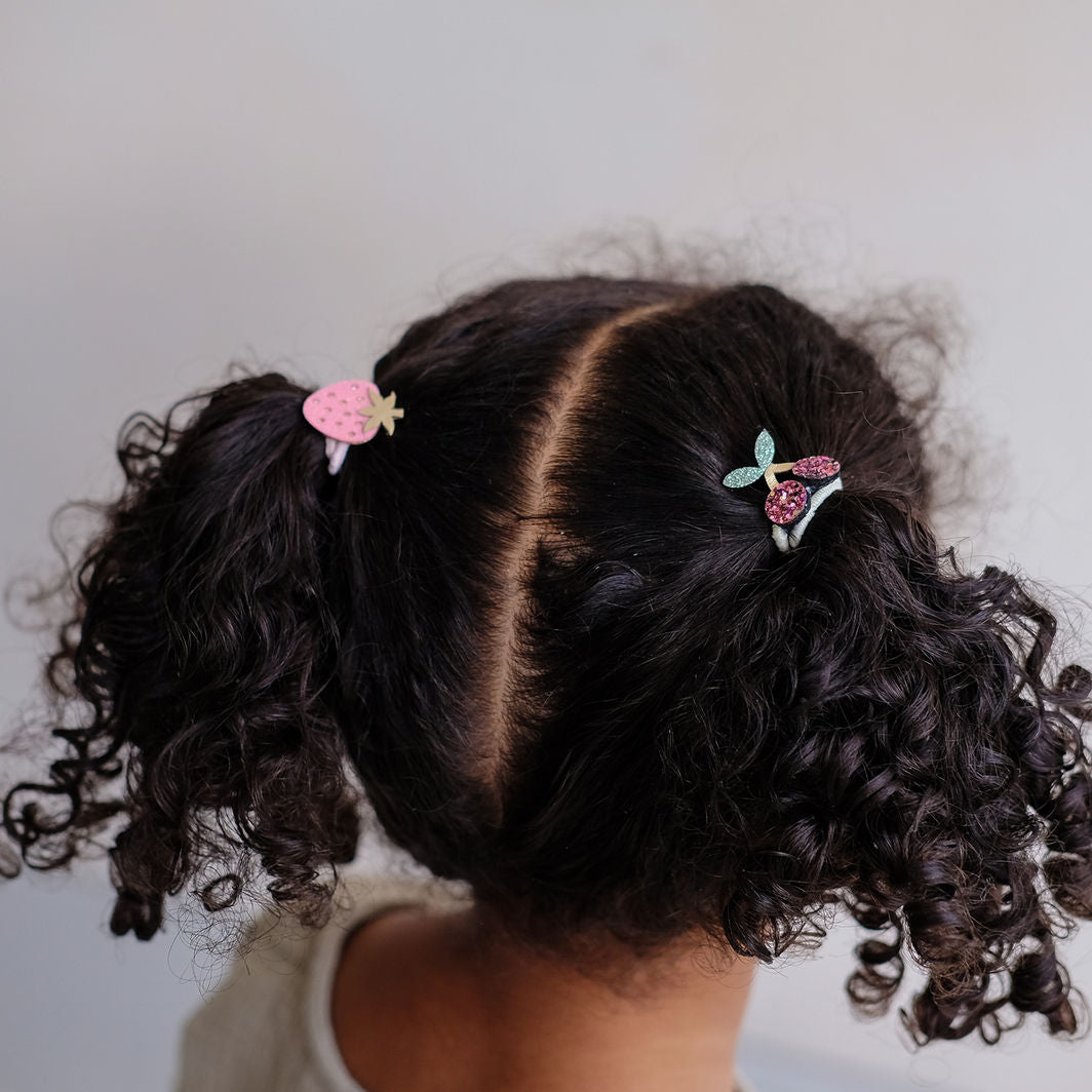 Mimi & Lula 8 hårelastikker, Mini Fruit Salad Spring on the Farm