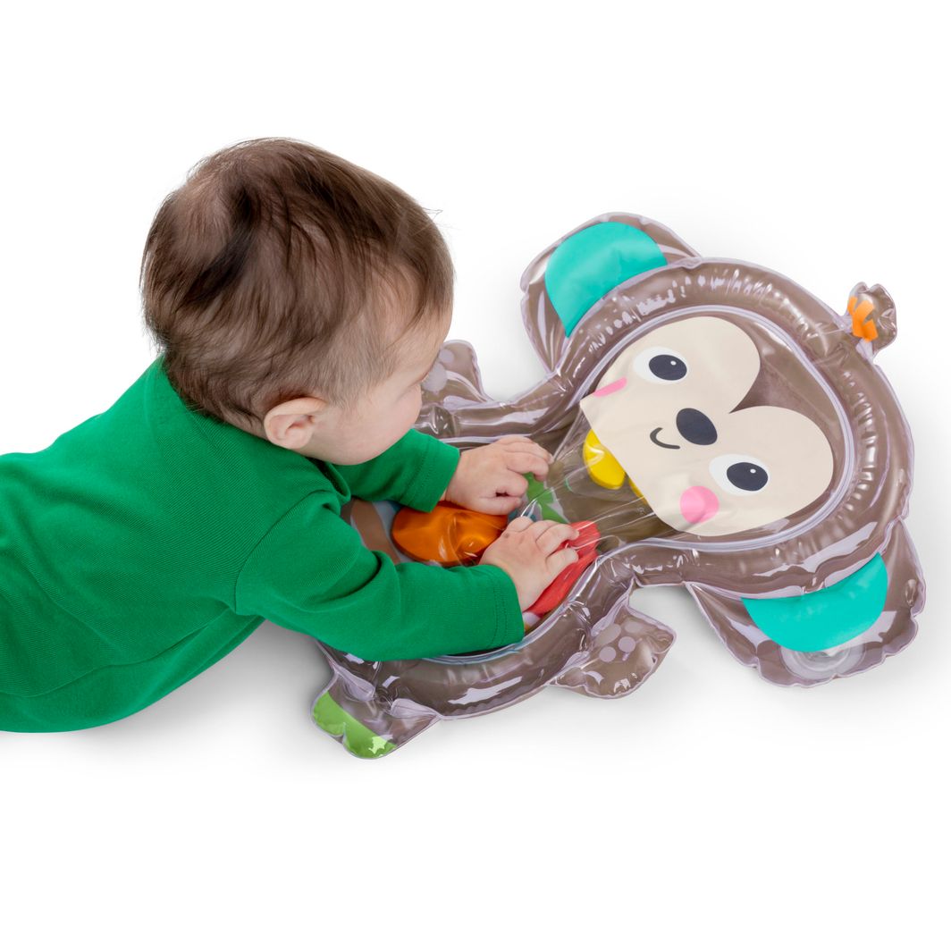 Bright Starts Babylegetøj, Aktivitetsmåtte med vand - Hungry Monkey™