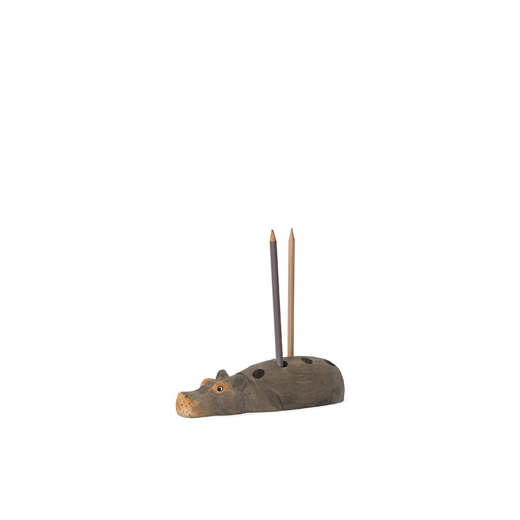 ferm Living, Blyantholder, Hippo Pencil Holder - Håndlaget