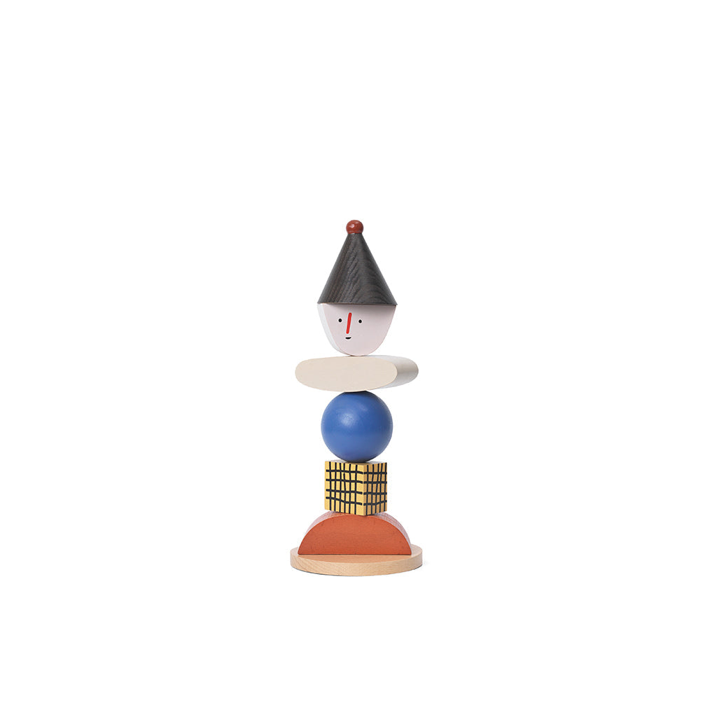 ferm Living stabelfigur Figure Stacking Blocks Multi