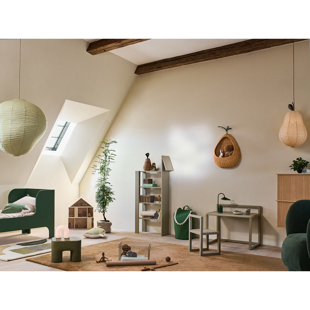 ferm Living Veggkurv, Pear Braided - Natural