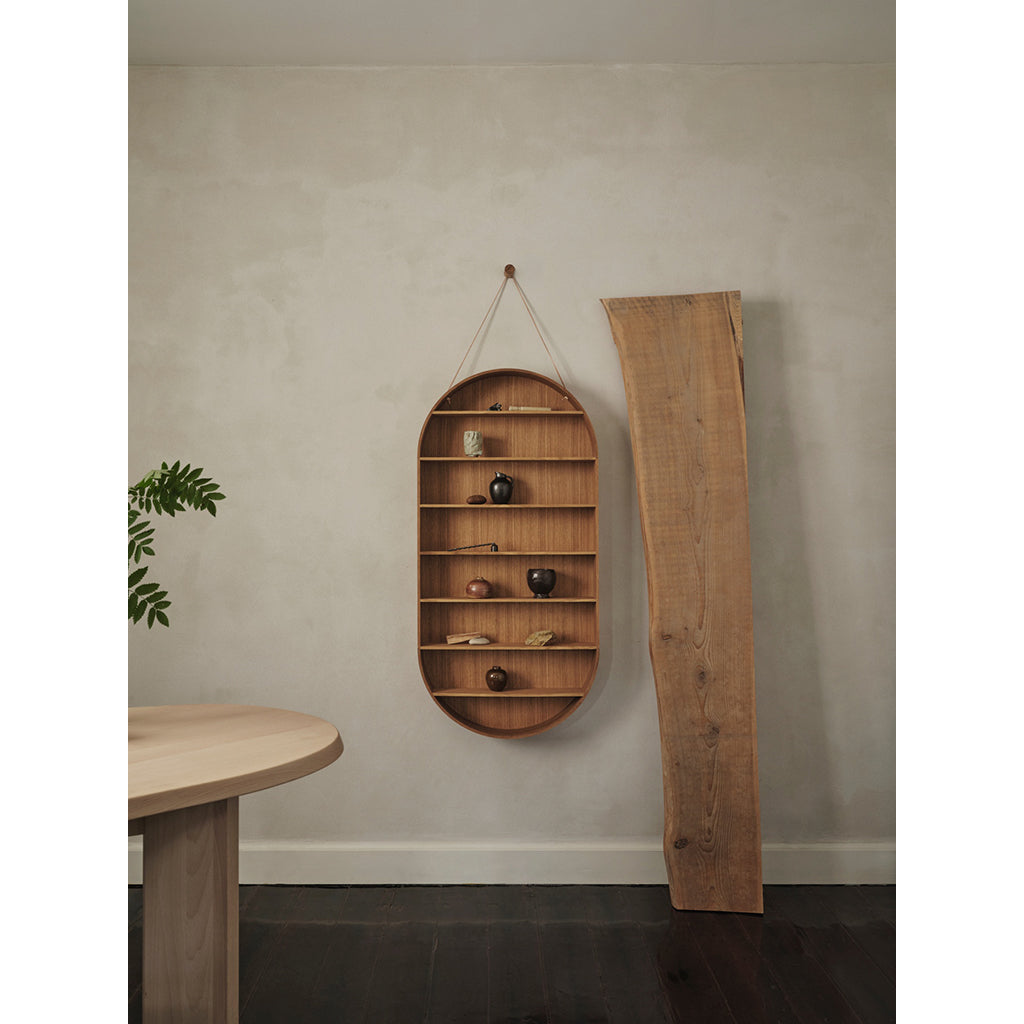 ferm Living Hylle, Oval Dorm - Oiled oak