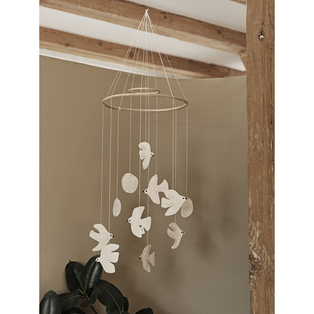 ferm Living uro i filt, Swif Bird Mobile - Ubleket