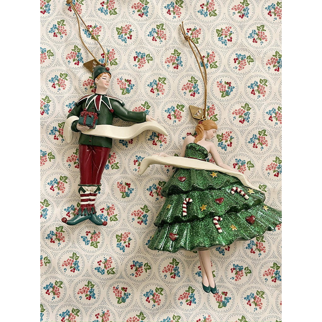 Konges Sløjd julepynt, ornament 2025 - Juletre ballerina