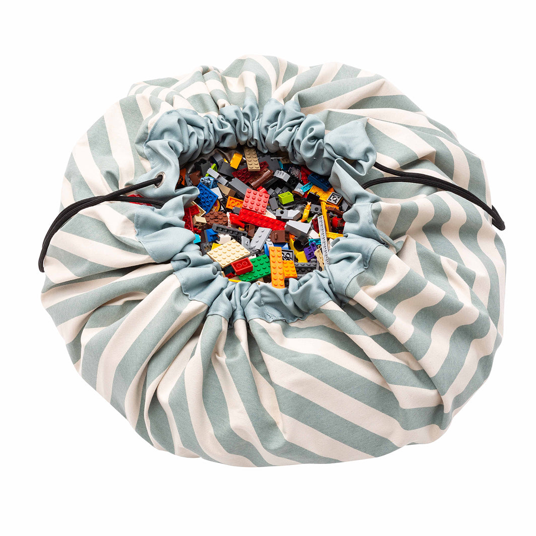 Play&Go To-i-én teppe, Stripes green