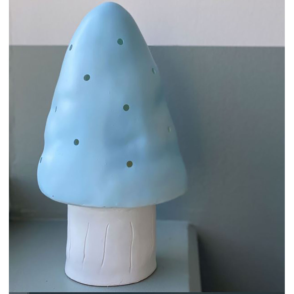 Sopplampe, liten paddehatt - Lyseblå