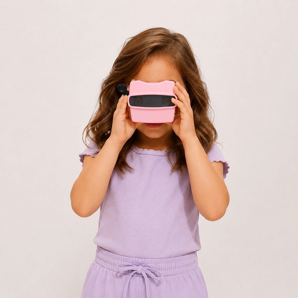 Lalarma Retro 3D Viewer, billedfremviser - Rose