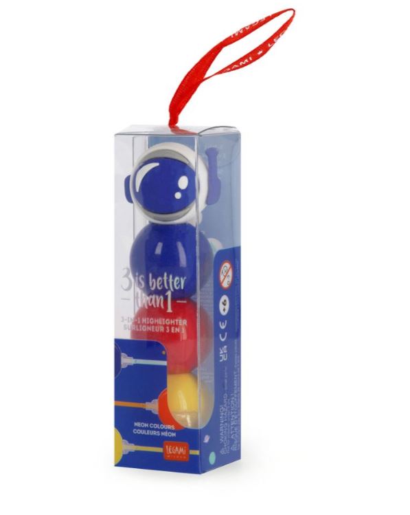 Kidek 3-i-1 Highlighter tuscher, Spaceman