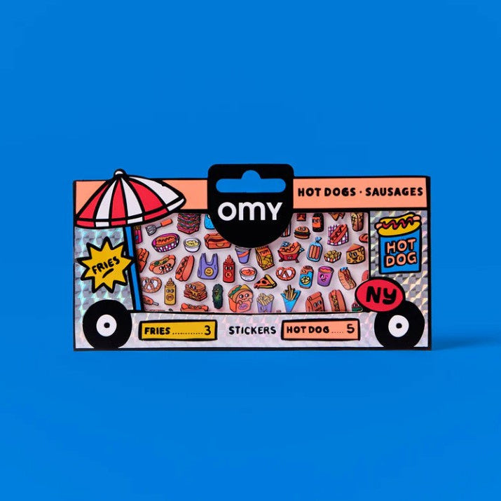 Omy klistermerker, Boutique - Hot dog