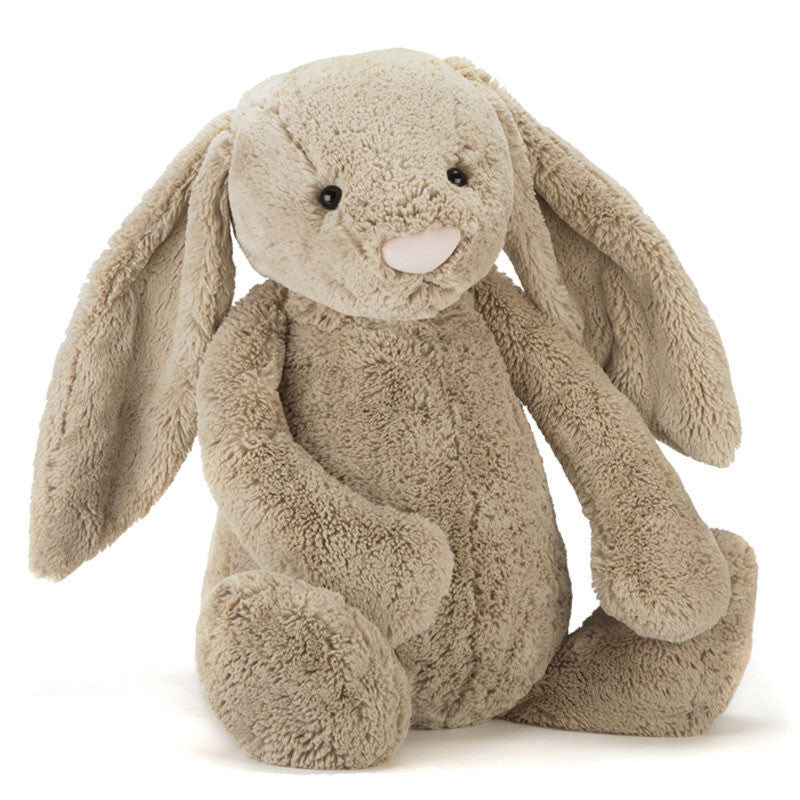 Jellycat bamse, Bashful kanin, beige - 67 cm