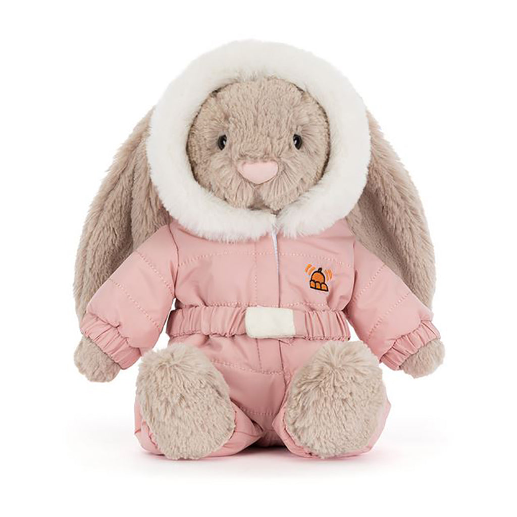Jellycat kosedyr, Bashful kanin, Patchwork original – 31 cm