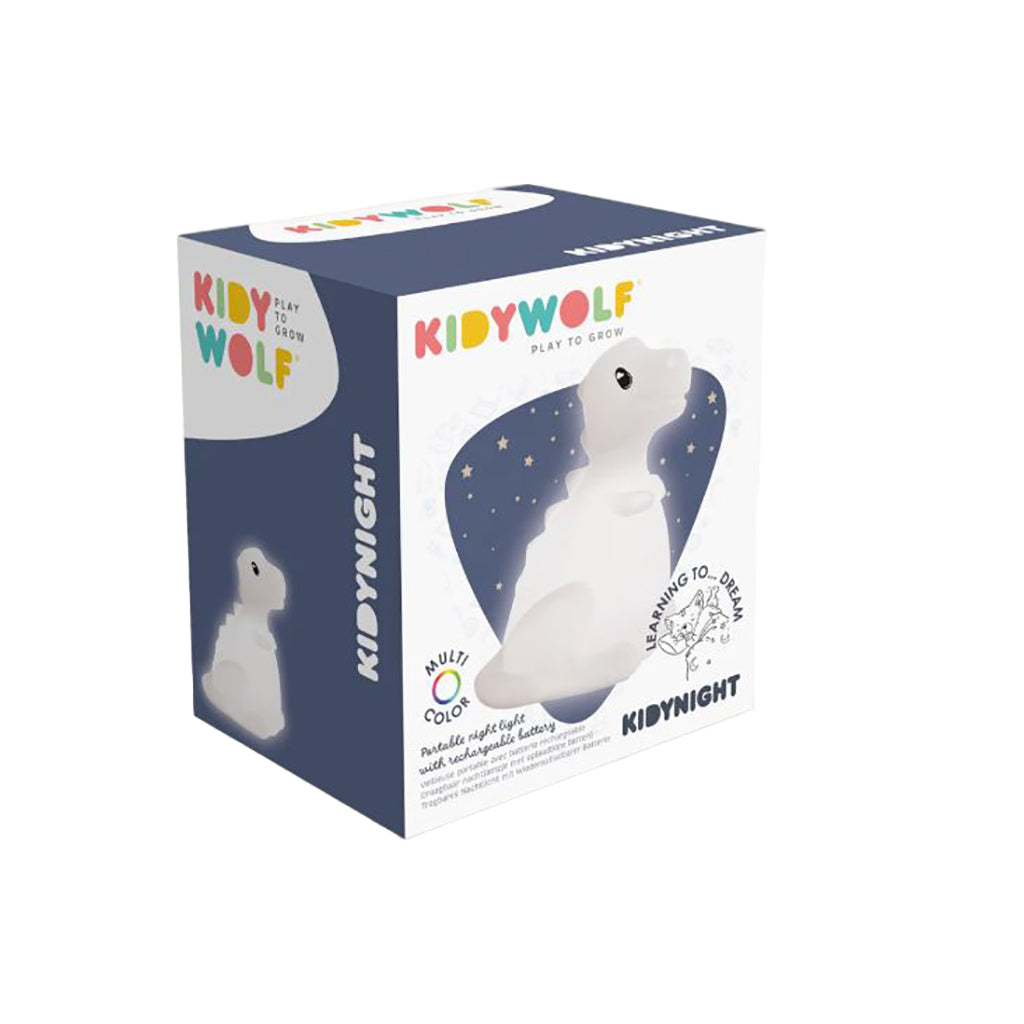 Kidynight, oppladbar nattlampe – Dino
