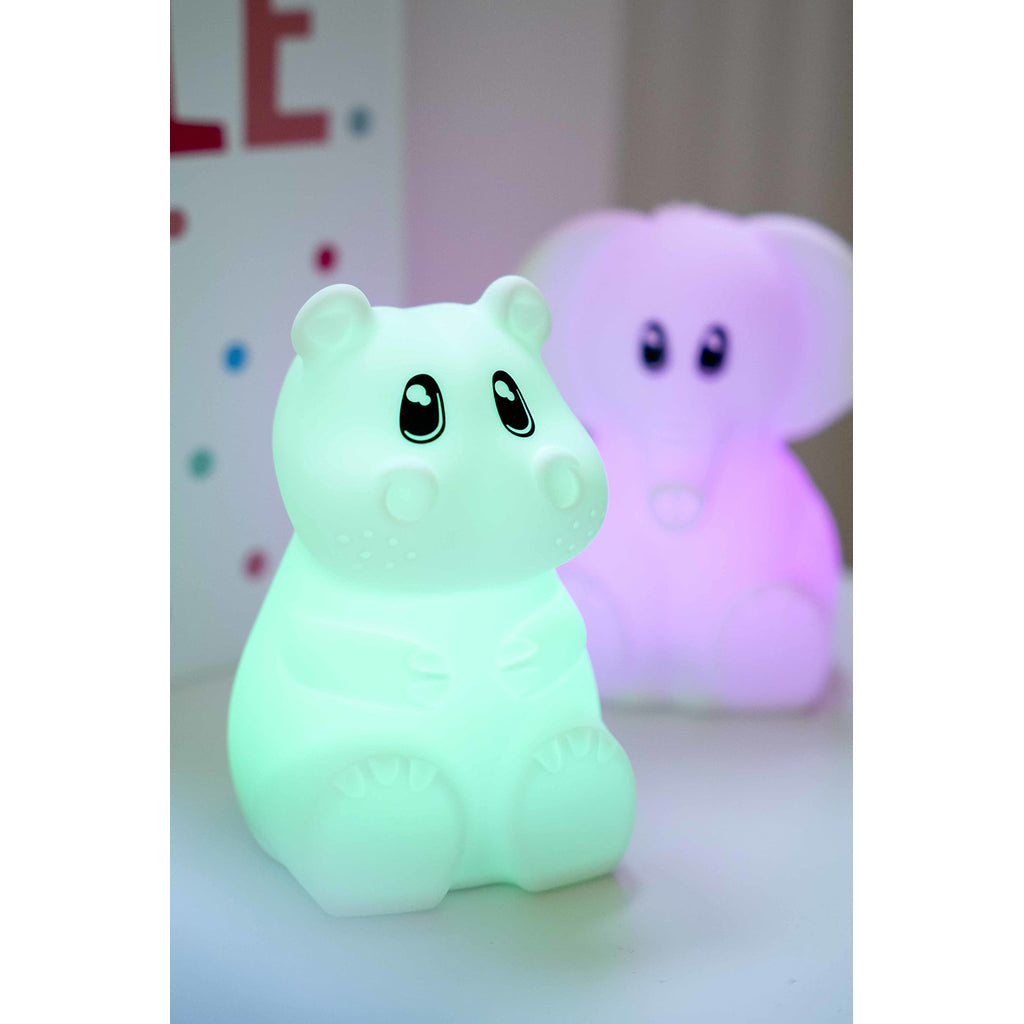 Kidynight, oppladbar nattlampe – Hippo