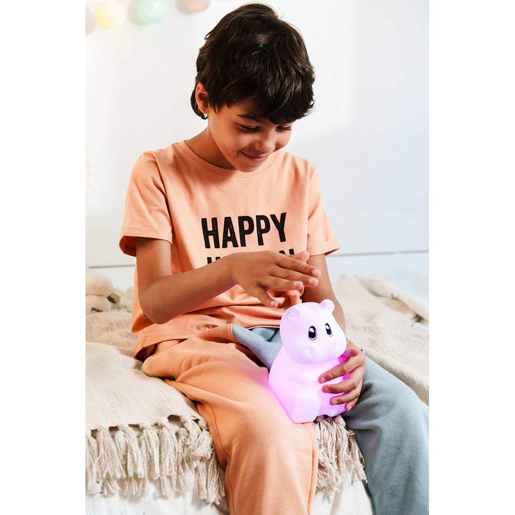 Kidynight, oppladbar nattlampe – Hippo
