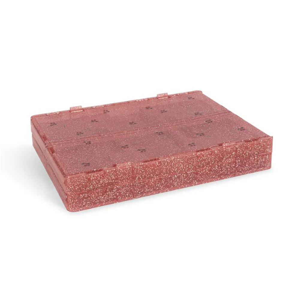 Konges Sløjd Glitter oppbevaringsesker, 2-pakning, Sparkling Blush