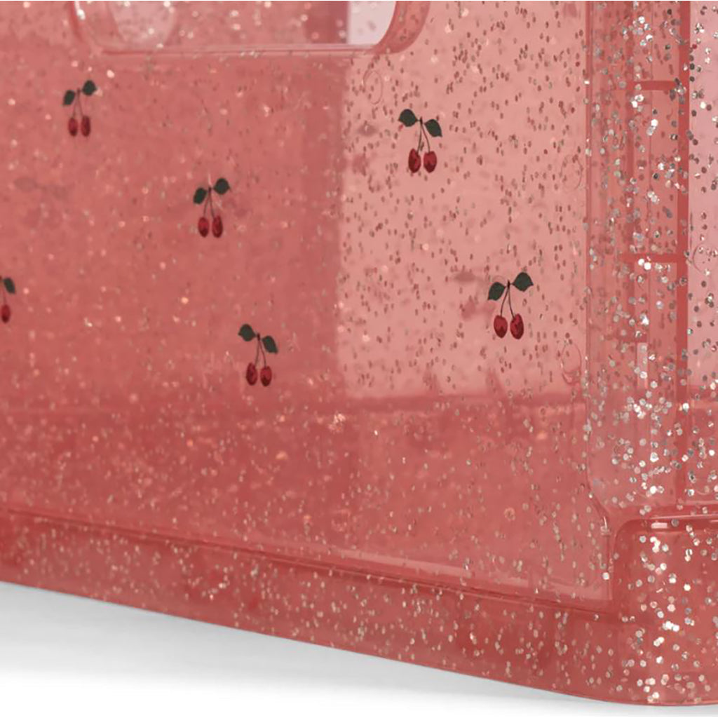 Konges Sløjd Glitter oppbevaringsesker, 2-pakning, Sparkling Blush
